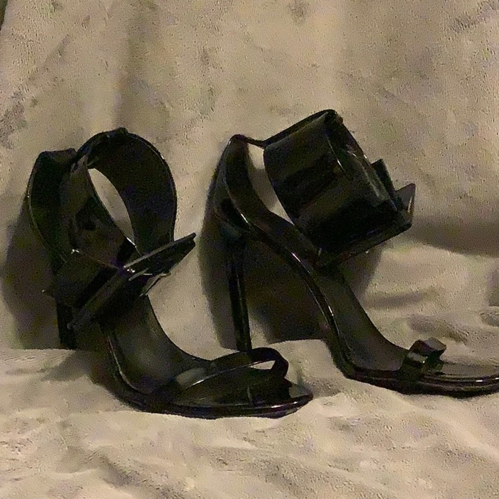 Gucci Black Patent Stilettos